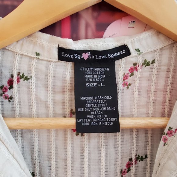 Flowy arm floral top - Picture 7 of 8